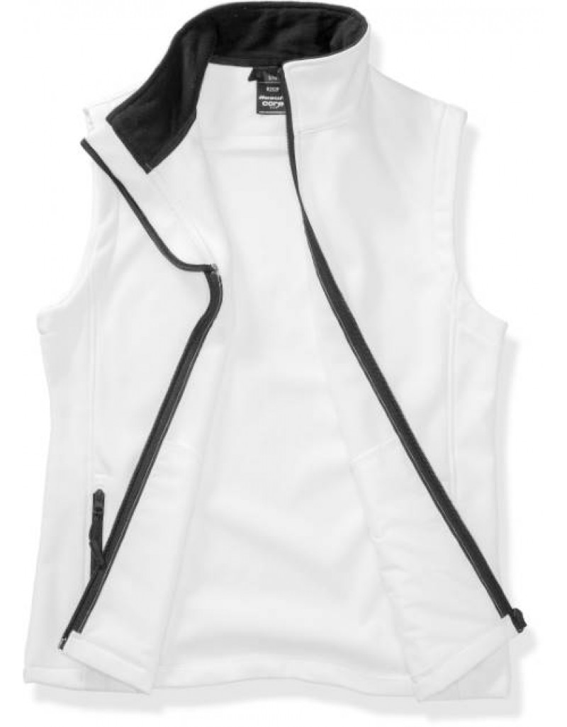 Vesta softshell cu 2 straturi pentru barbati imprimabila